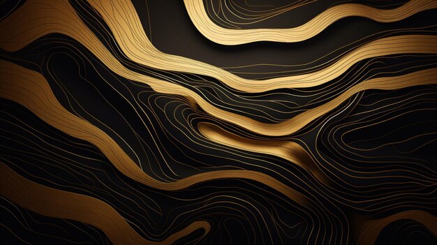 Photo abstract black marble background