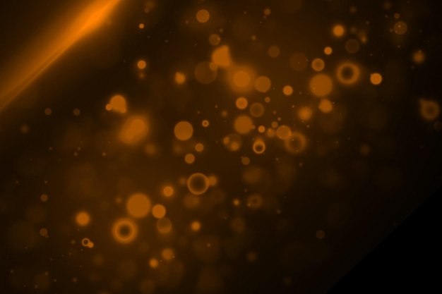 Abstract black and orange Background