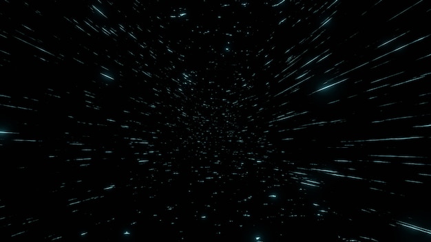 抽象的な黒い星galexy背景壁紙背景青い線速度グロー画面