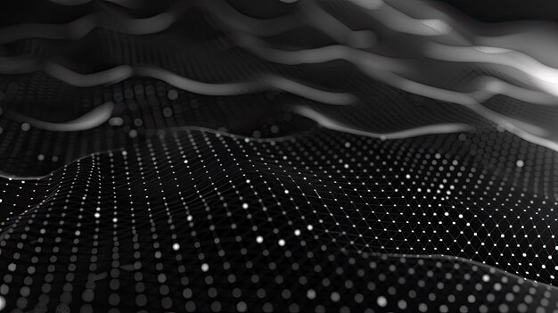 abstract black technology hexagonal background 3d hexagonal geometric tech network