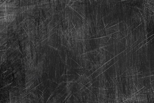 Foto sfondo astratto di consistenza nera con graffi