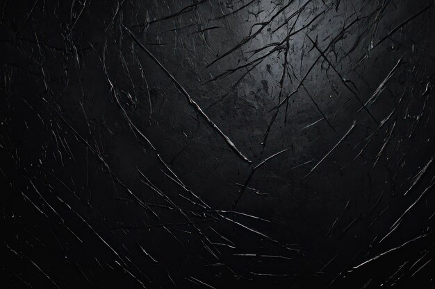 Abstract black textured background with scratches