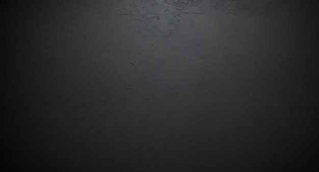 Фото Абстрактный черный фон текстуры стены генеративный ии