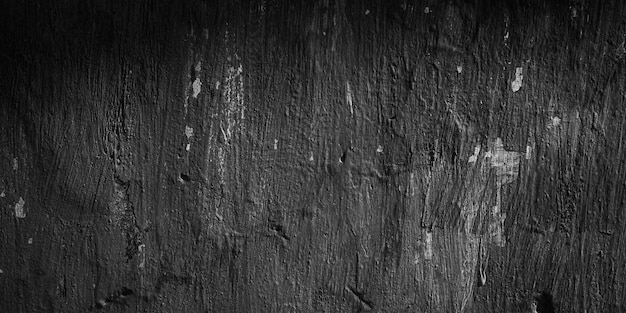 Photo abstract black wall texture background