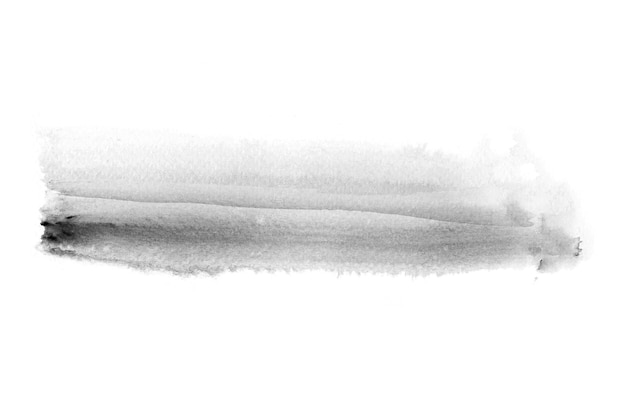 Abstract black and white brush stroke illustration