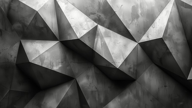 Abstract Black and White Design