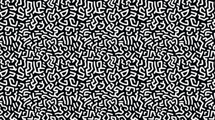 Photo abstract black and white pattern