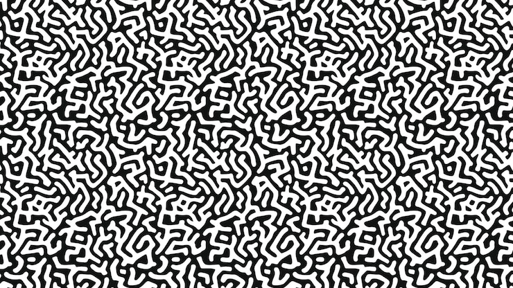 Photo abstract black and white pattern