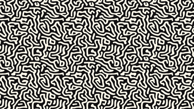 Photo abstract black and white pattern