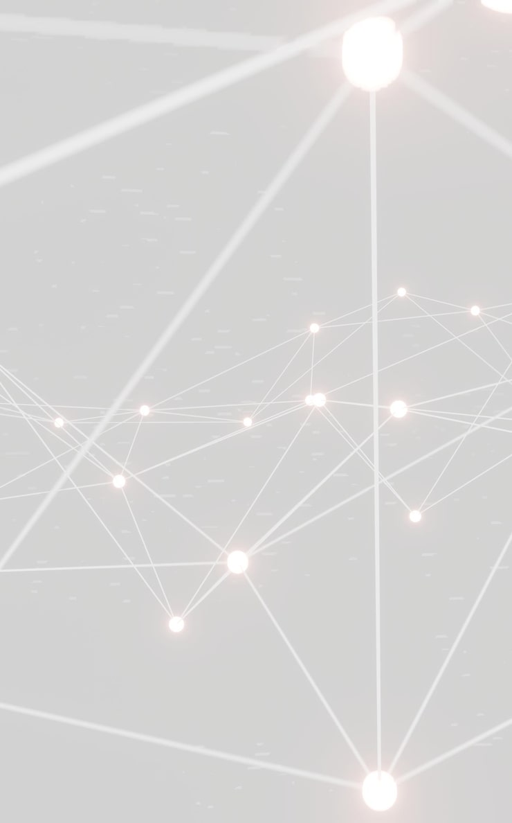 Photo abstract black white plexus background connection lines and dots for tech science background big data complex with compounds lines plexus big data visualization network or connection3d rendering