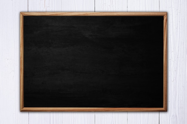 Photo abstract blackboard with frame