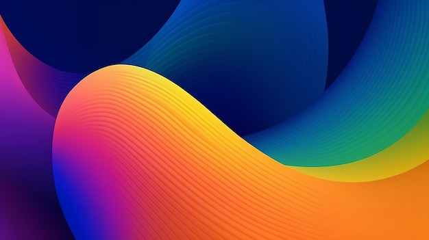 Abstract blend colorful gradient background for cover design Abstract design element Multicolor wallpaper Blue background