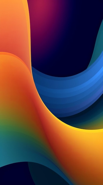 Abstract blend colorful gradient background for cover design Abstract design element Multicolor wallpaper Blue background