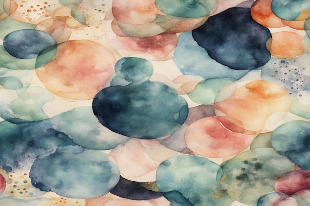 Abstract Bliss Exploring Watercolor Patterns and Vintage Textures