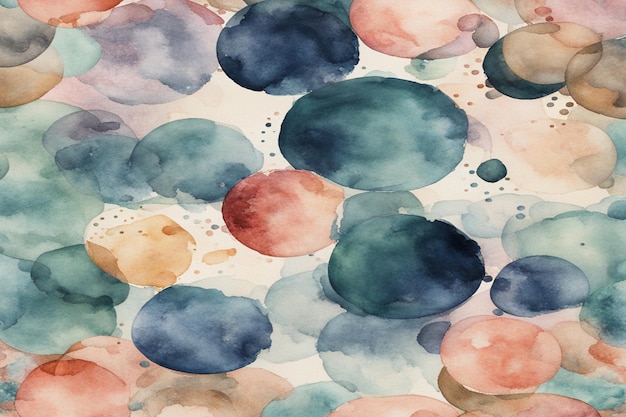 Abstract Bliss Exploring Watercolor Patterns and Vintage Textures