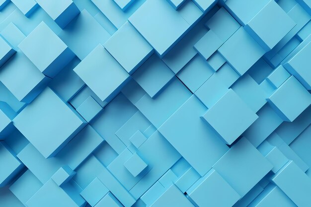 Abstract blue 3d background