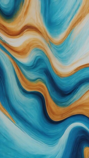 Abstract blue background aqua water color curls backdrop