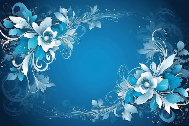 Abstract blue background stock illustration