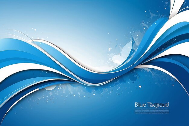 Abstract blue background stock illustration