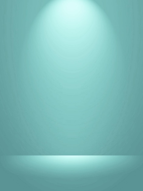 Abstract blue background for web design templates and product studio with smooth gradient color