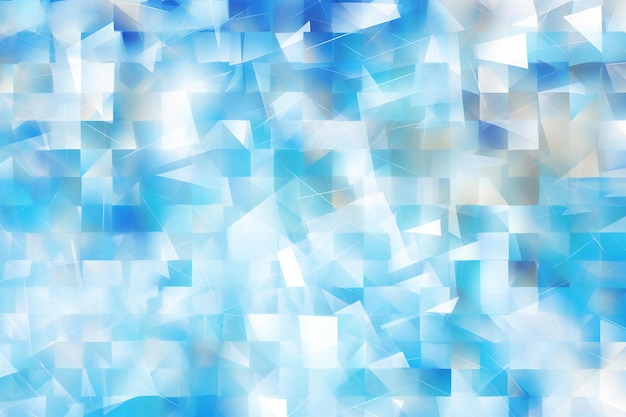 Photo abstract blue background with bokeh effect