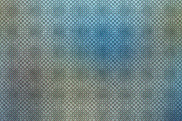 Photo abstract blue background with a pattern of rhombuses