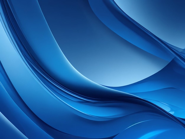 abstract blue background with smooth lines in it and some smooth folds