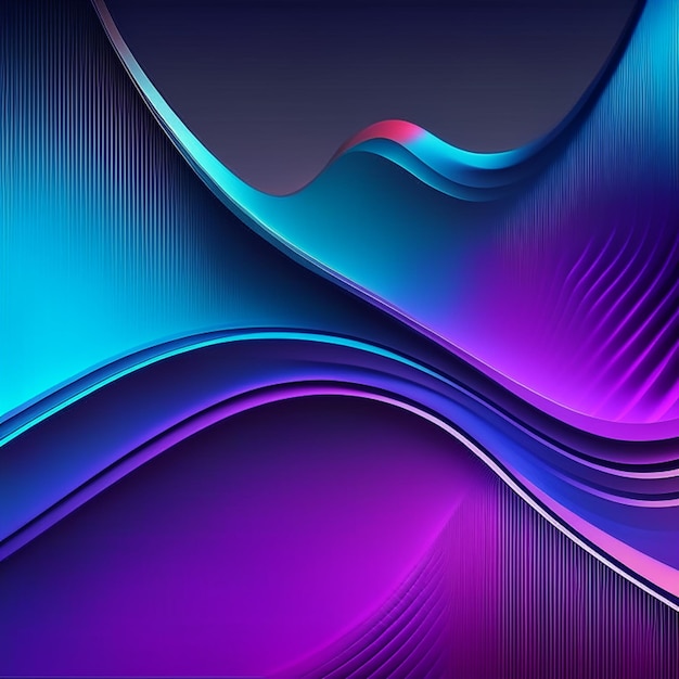 abstract blue background with smooth lines