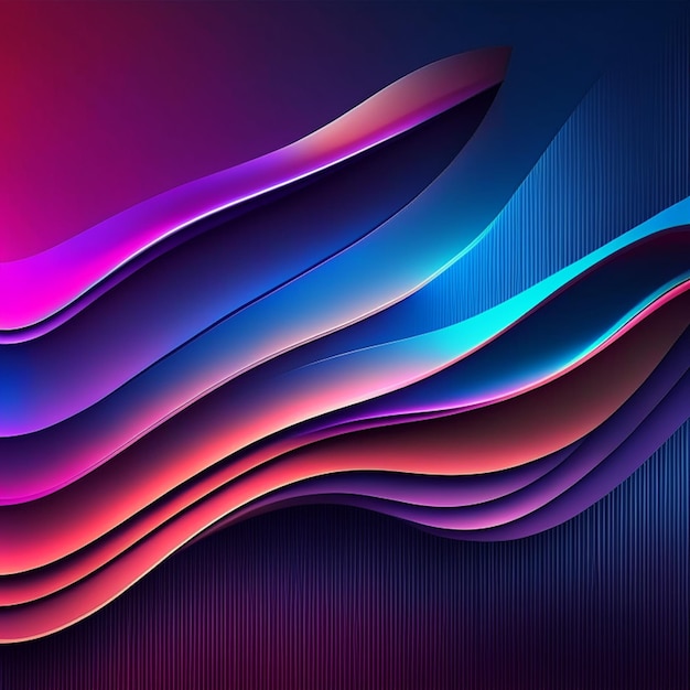 abstract blue background with smooth lines