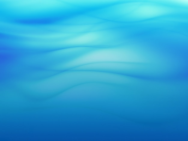 Abstract blue background with smooth lines