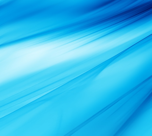 Abstract blue background with smooth lines