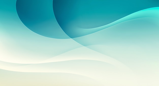 Abstract blue background with smooth shining lines