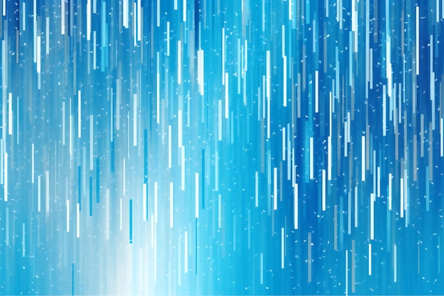 Abstract blue background with vertical stripes