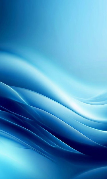 Abstract blue background with waves Gradient Wallpaper with waves