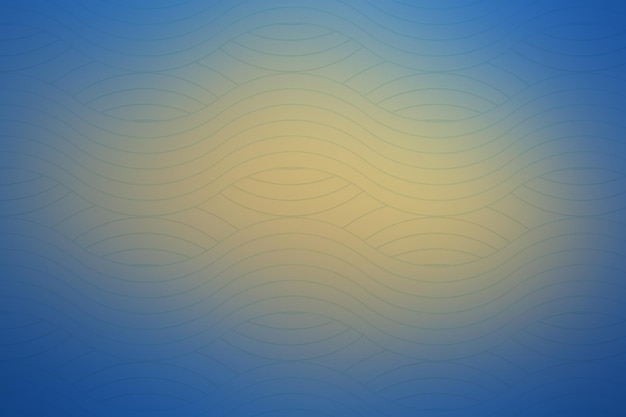 Abstract blue background with wavy lines illustration for your design