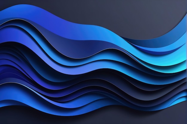 Abstract Blue Background