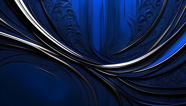 Photo abstract blue background