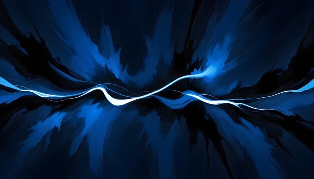 Photo abstract blue background