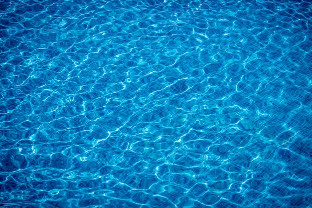 Abstract blue beautiful water background