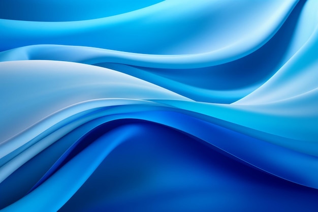 Abstract blue blurred canvas background