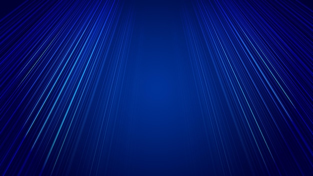 Abstract blue brushed lines texture creative poster background