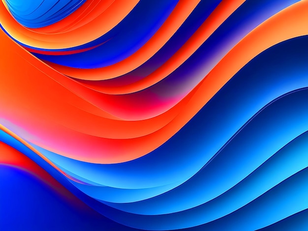 Abstract blue color background ai generated