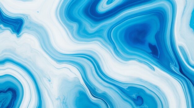 Abstract blue colorful marble background