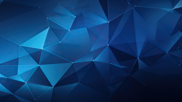 Abstract blue crystal background