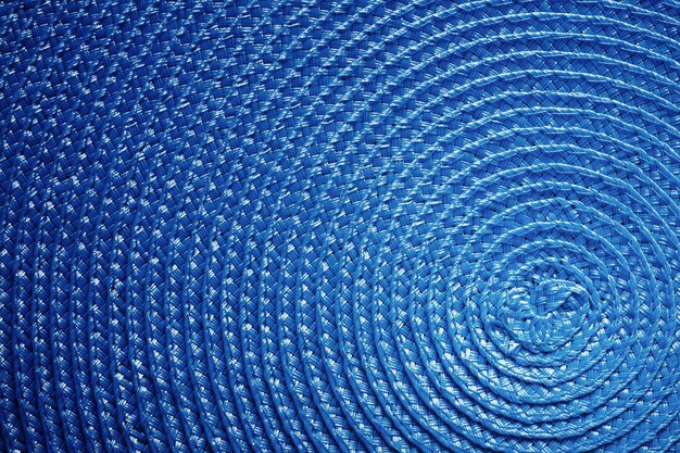 Abstract blue curled texture close up