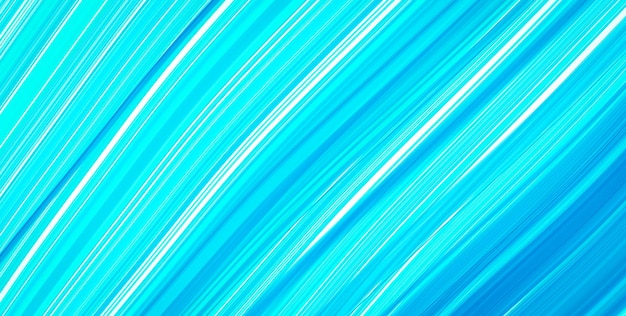 抽象的な青と青色の流れる線 背景