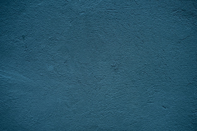 Abstract blue dark stucco wall texture