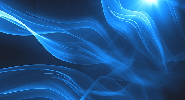 Abstract Blue Dazzling Background