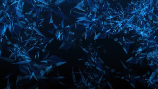 Foto priorità bassa blu astratta del diamante