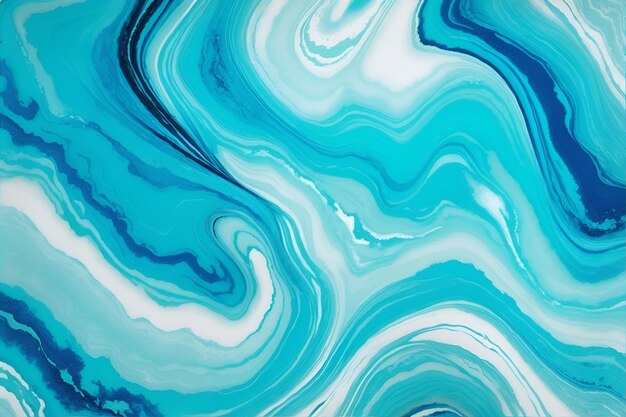 Abstract blue fluid wallpaper